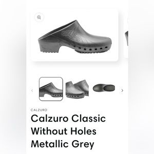 Calzuro classic without holes - metallic